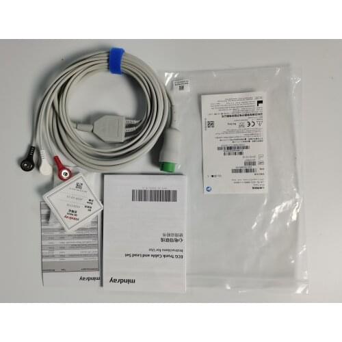 Mindray monitor 12-pin 3-lead cable for Mindray EA6231B EA6231A