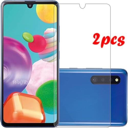 2Pcs For Samsung Galaxy A41 Glass For Galaxy A41 Tempered Glass Film 9H Hard Screen Protector Protective Glass for Samsung A41
