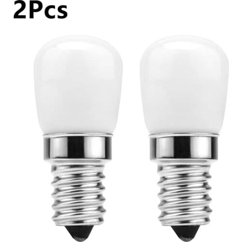 2pcs/lot 3W E14 LED Fridge Light Bulb Refrigerator Corn bulb AC 220V LED Lamp White/Warm white SMD2835 Replace Halogen Light