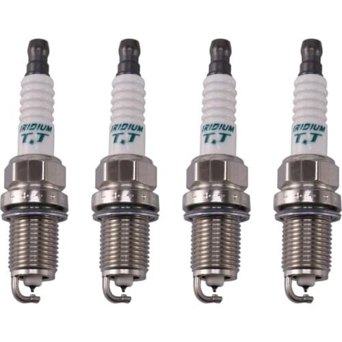 4Pcs Car Spark Plug for Toyota Honda Mazda Mitsubishi Dodge Chevrolet IK16TT-4701