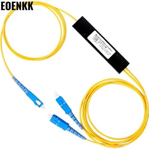 5pcs 1x2 SC Pull Cone Type Optical Splitter FBT Optical Splitter Tele-class 1x4 1x8 Plug-in Optical Branching Device