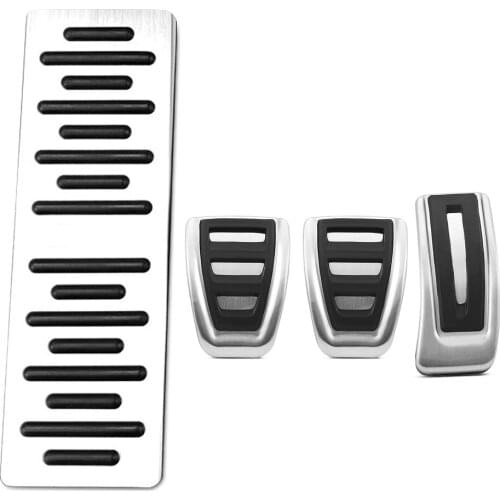 Car styling Accessories Rest Gas Accelerator Brake Clutch Pedal Plate case For Audi Q3 2019-2020 (LHD)