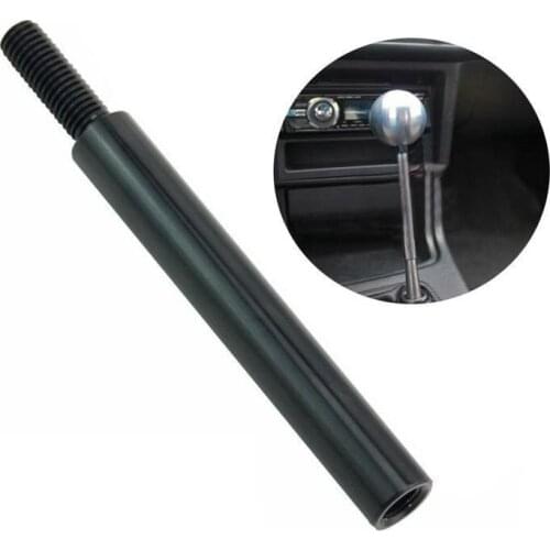 3 "3.5" 4 "Aluminum Black Manual Lever Rod Shift Lever Extender Automobile Mazda 30 Honda Series Heightened Gear Lever