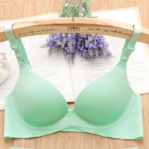 Seamless One Piece Lingerie Comfortable Push Up Bra New Fashion Sexy Underwear For Women Brassiere Gather Modis Bralette