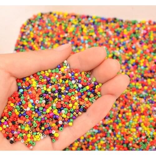 1000pcs 2mm Charm Czech Glass Seed Beads DIY Bracelet Necklace Beads For Jewelry Making DIY Earring Necklace Clothes Accessories