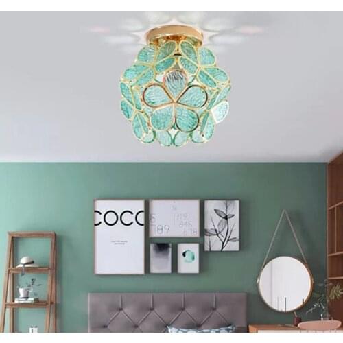 Ceiling Lamp Color Glass Ceiling Lamp Entrance Ceiling Lamp