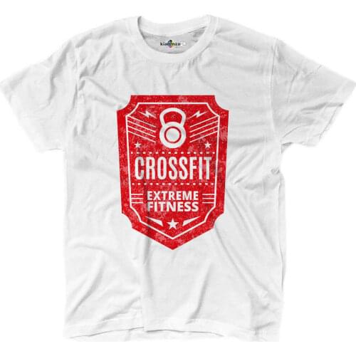 T-shirt Men CrossFit Extreme Fitness Gym Sports 2 S