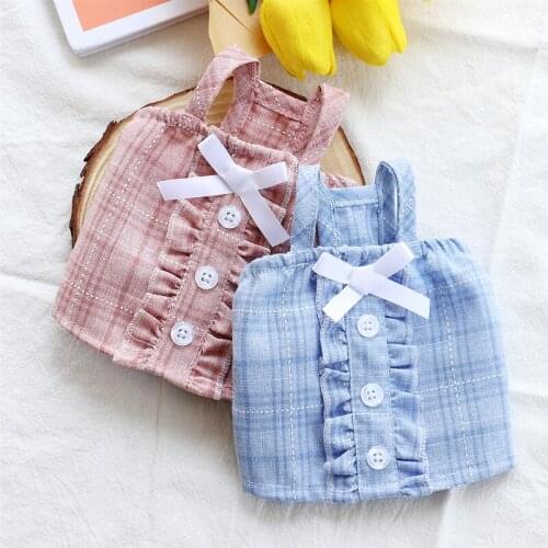 Summer Dog Costumes Vest Skirt Cat Chihuahua Yorkshire Yorkies Doggie Puppy Clothes Poodle Pomeranian Bichon Small Pet Clothing