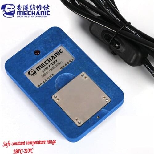 MECHANIC TuPo7 IX7 IPhone mobile phone Universal chip tin planting glue removal platform Constant temperature 180° C repair tool