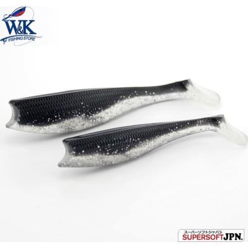Hot-Sale 4 pcs/lot 4.3" PVC Soft Bait for Boat and Lake Fishing 11 cm Soft Lure Pike Game Fish Lures Ultimate Shad Lures