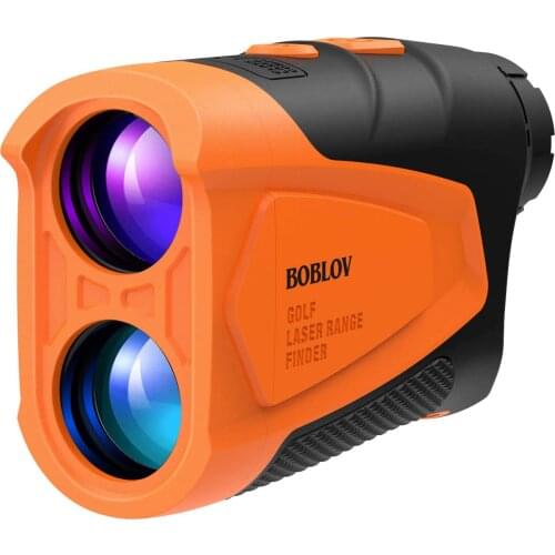 BOBLOV Slope Golf Rangefinder, Hunting Speed Rangefinder 6X Magnification 650 Yards Laser Rangefinders Flag Locking Range Finder