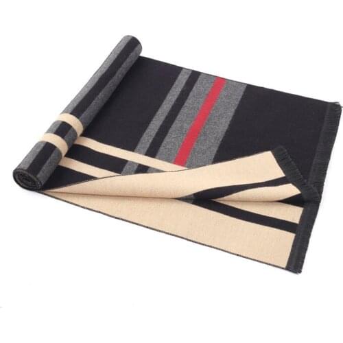 2020 Winter Mens Cashmere Scarf Luxury Plaid Animal Print Pashmina Bandana 180*30 Fashion Men Business Neck Scarves Long shawl