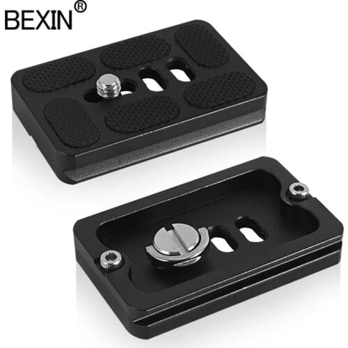 Dslr camera ball head tripod Adapter Mount quick shot clip plate Arca Swiss quick release plate PU40 PU50 PU60 PU70 For Benro