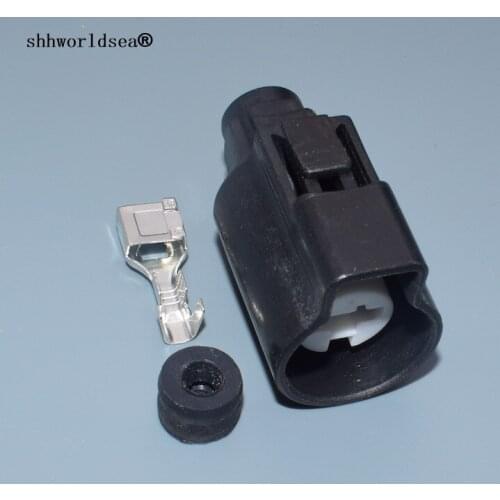 Shhworldsea 1 Pin 7.8mm Connector TS Sealed Series Female Automotive Connector High Pressure Hose Auto Motorcycle Wiring Plug