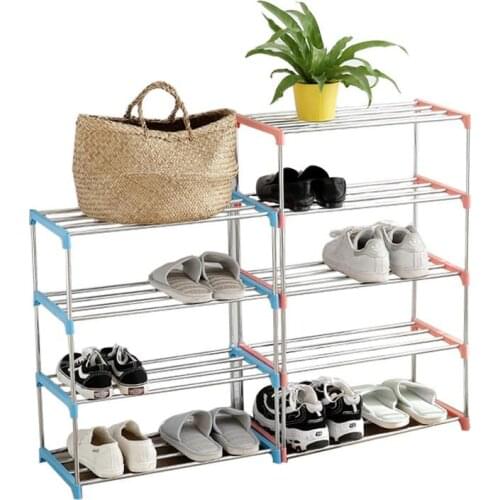 40 Home Deocr Shoe Cabinet Shoes Racks Storage Large Capacity Home Furniture DIY Install Cabinet Dormitory Shoes Shelf