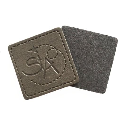Custom Garment Leather Labels Personalized Logo Patches for Jeans