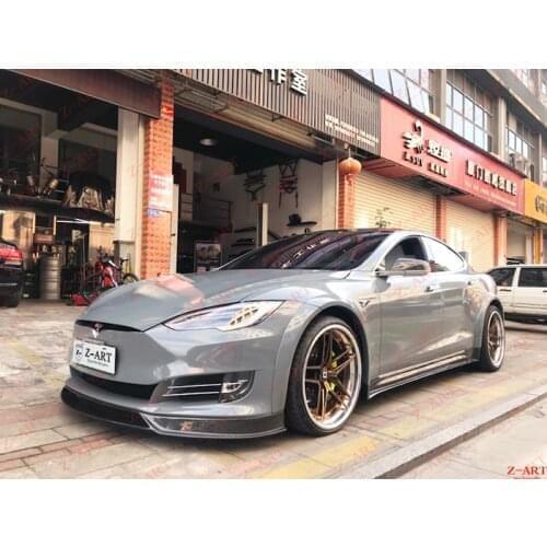Z-ART Carbon fiber aerokit for model S carbon fiber body kit for Tesla Model S carbon fiber tuning kit for Tesla S facelift