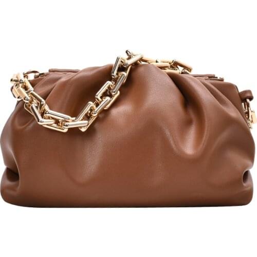 Lady Shoulder Bags PU Leather Tote For Women Summer Crossbody Bag Travel Chain Top-handle Handbags And Purses