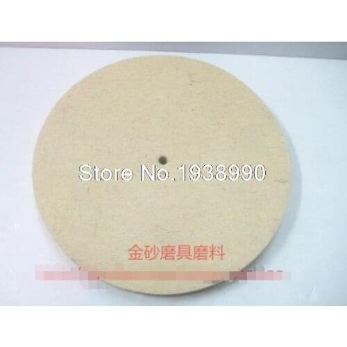 1pc 150mm Felt Wool Buffing Polishing Wheels Pads Polisher Size 150mm(OD)*30mm(TH)*10mm(ID)