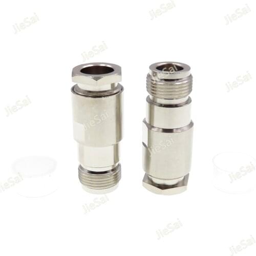 2pcs N Type Female Jack Crimp For RG8 RG213 Cable RF Coaxial Connector