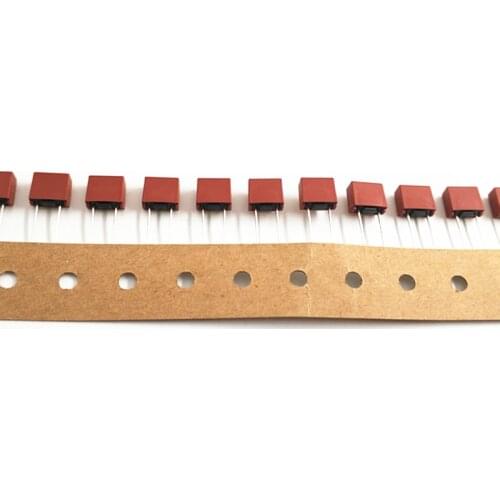 20pcs T0.25A/0.5A/1A/1.6A/2A/3.15A/5A/6.3A/8A/10A/15A 250V 392 Square Plastic Slow Blow Fuse LCD TV Power Board Commonly Used