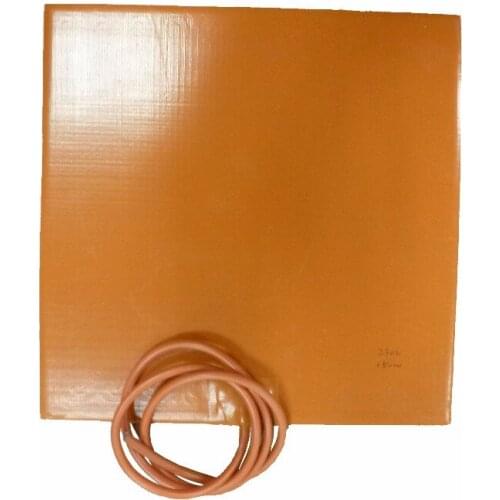 330mm X 330mm,600W 220V, Silicone Heater 3D Printer Heatbed,heating mat with 100k thermistor and adhesive good quality heater