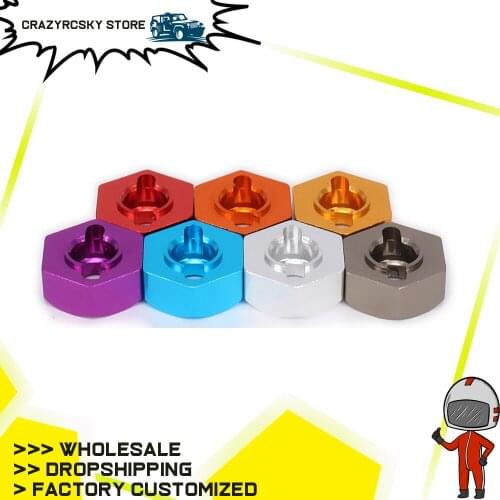 4PCS Wheel hex hub adapter 5mm for 1/10 rc hobby model car axial scx10 rc aluminum wheels jeep wrangler hop-up upgraded parts