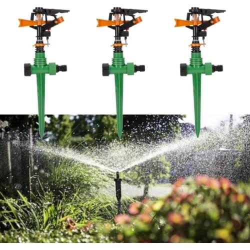 6Pcs 1/2 Inch Garden Jet Sprinkler Head 360 Degree Rotating Adjustable Nozzle