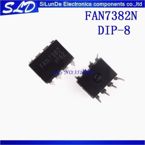 Free Shipping 20pcs/lot FAN7382 FAN7382N DIP-8 new and original in stock