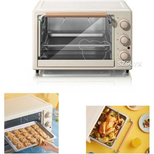 Household baking oven automatic multi-function electric oven 35 liters large capacity cake bread mini small electric oven