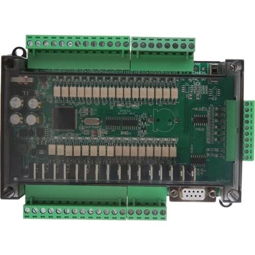 FX3U-32MT Programmable Logic Controller High Speed PLC Industrial Control Board 16 Input 16 Output 24V 1A Auto Control Module