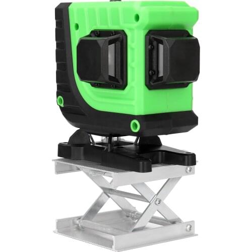 KKmoon Laer Level 3D 12 Lines Laser Level 360 Degree Self-leveling Vertical Horizontal Lines with Bag Laser Leveling Device