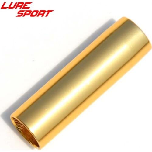 LURESPORT 8pcs Aluminum Tube 35mm Rod Building Component Repair Fishing rod DIY Accessory
