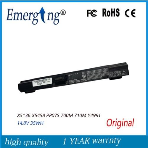 14.8V 35Wh New Original Laptop Battery for Dell Inspiron X5136 X5458 PP07S 700M 710M Y4991