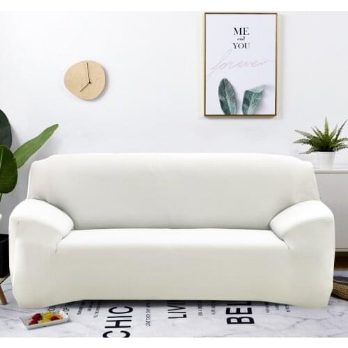 Plain Solid Color Slipcovers Sofa Cover Stretch Sofa Covers for Living Room Couch Cover Sofa Towel Chair Sofa Cover funda sofa