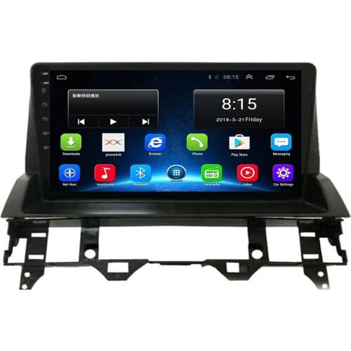 2 Din Android 10.0 for Mazda 6 2002-2008 Car GPS Navigation DVD Player WIFI 2G+32G Autostereo Flip cover 9 Inch IPS Headunit