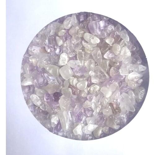 Natural Light Purple Crystal Amethyst Gravel Rock Quartz Gemstone Natural Stones and Minerals