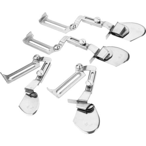 1x A11 Puller Flat Car Curling Device Presser Foot Overlock Folder General Straight Sewing Hemmer for Domestic Sewing Machine