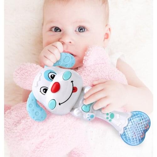 0-12 month Education Mobile Cot Baby Music Teether Rattle Toy for Child Cartoon Bed Bell Newborn Stroller Crib Infant Pacifier