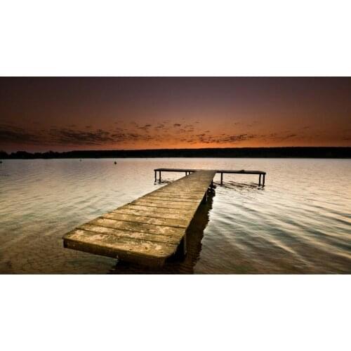 The Pier Art Film Print Silk Poster Home Wall Decor 24x36inch