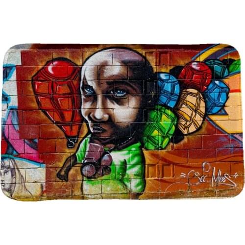 Creative 3D Abstract Painting Series Carpets and Rugs for Bedroom Living Room Carpet Kitchen Bathroom Anti-Slip Floor Mats