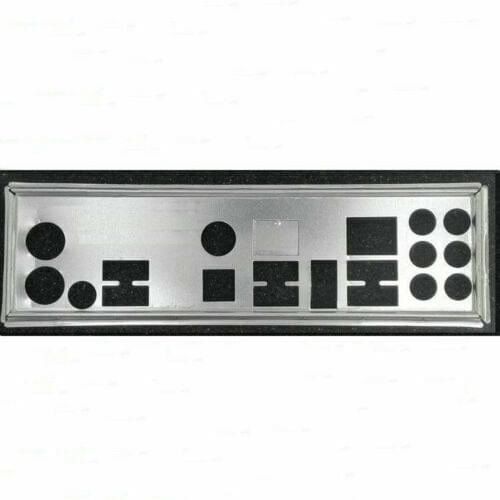 IO I/O Shield BackPlate Blende Bracket For For P6X58D-E P6X58D