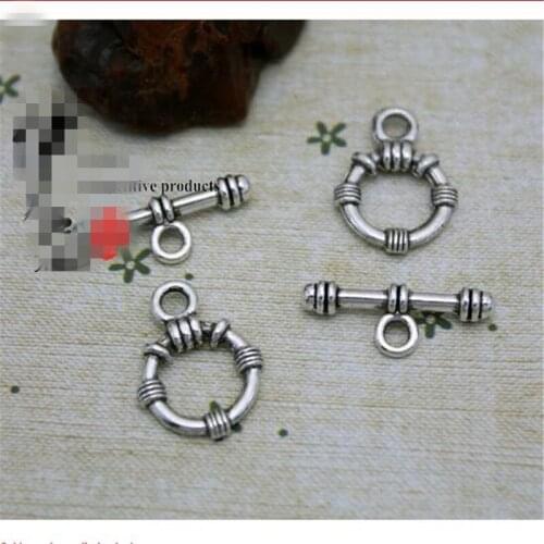20 sets wholesale T 24CM O 16mm Tbars T bar Toggle Clasps Jewelry Findings Accessories jewelry making for necklaces di246