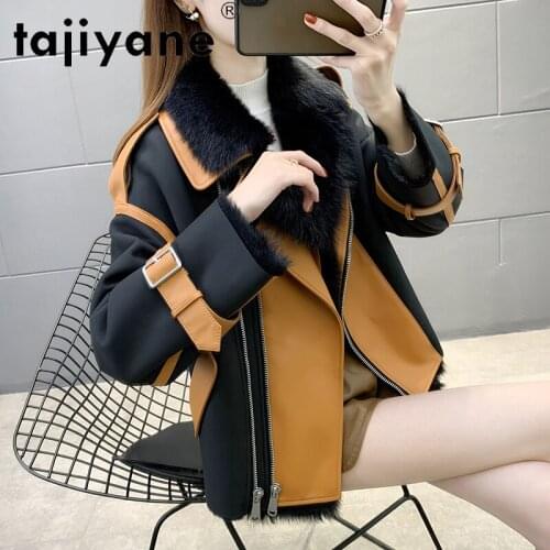 Women Clothes Winter Real Fur Coats Woman Genuine Sheepskin Jackets High Quality Womens Wool Jacket Abrigo Mujer TN1492