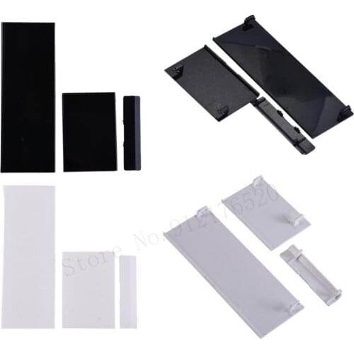 1000pcs Plastic 3 in 1 Replacement Plastic Door Slot Covers for Nintendo Wii Console