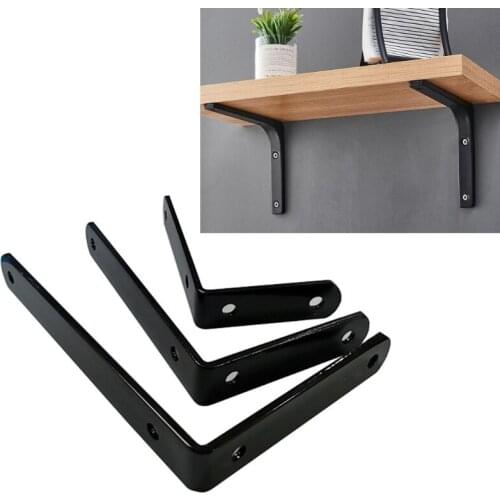 2 Pcs Thicken 90 Degree Angle L Shaped Shelf Bracket Corner Brace Joint Bracket Fastener Floating Shelves Bracket