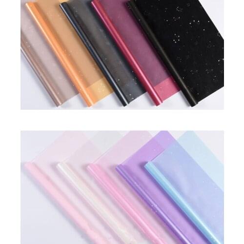 20PCS Constellation Flowers Packaging Paper DIY Crafts Wedding Bouquet Gift Box Scrapbook Waterproof Wrapping Origami Material