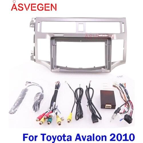 9" Car Radio Fascia Frame For Toyota Avalon 2010 Car Dvd Frame Install Panel Dash Mount Installation Dashboard