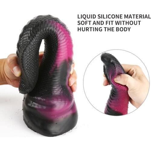 Snake shape Dildo Sex Toy Butt Plug Vena Lisa Anal Beads Large Sex Tools Anal Prostate Massage Adult Dick For Men Vaginal Cock