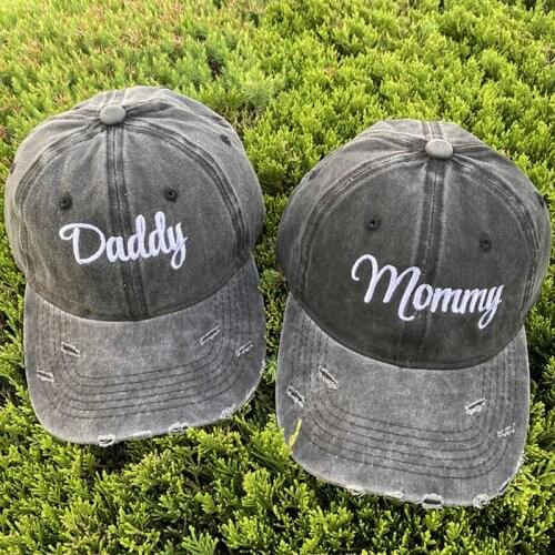 New Embroidered Letter Dad Mom Baseball Cap Couple Vintage Shading Outdoo Hats Adjustabll Caps Fashion Unisex Hip Hop Hat